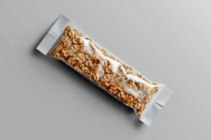 Uma barra de cereal saudável, embalada de forma prática, ideal para um lanche nutritivo e saboroso em qualquer momento do Dia dos Pais.