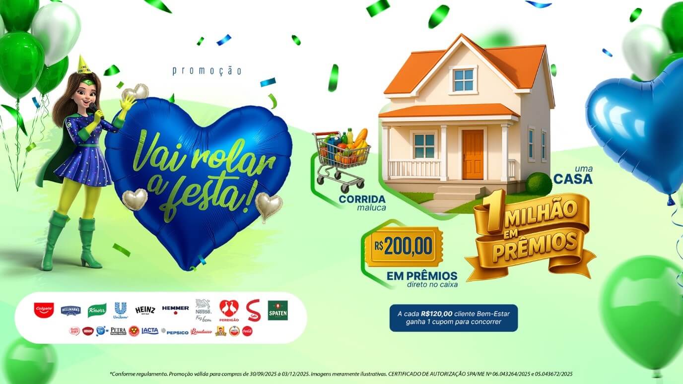 KV promocional da campanha de aniversário Covabra 2025.