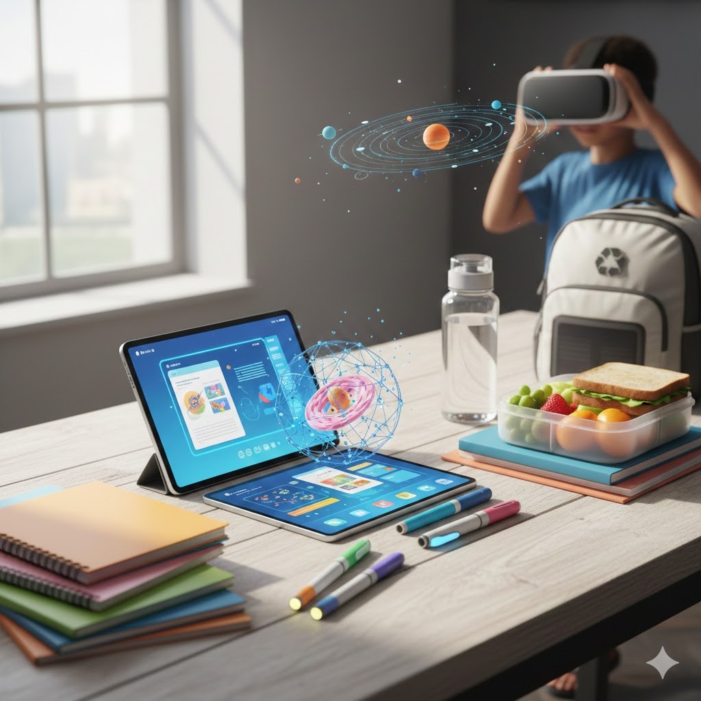 Tendências em material escolar e tecnologia para estudantes em 2026