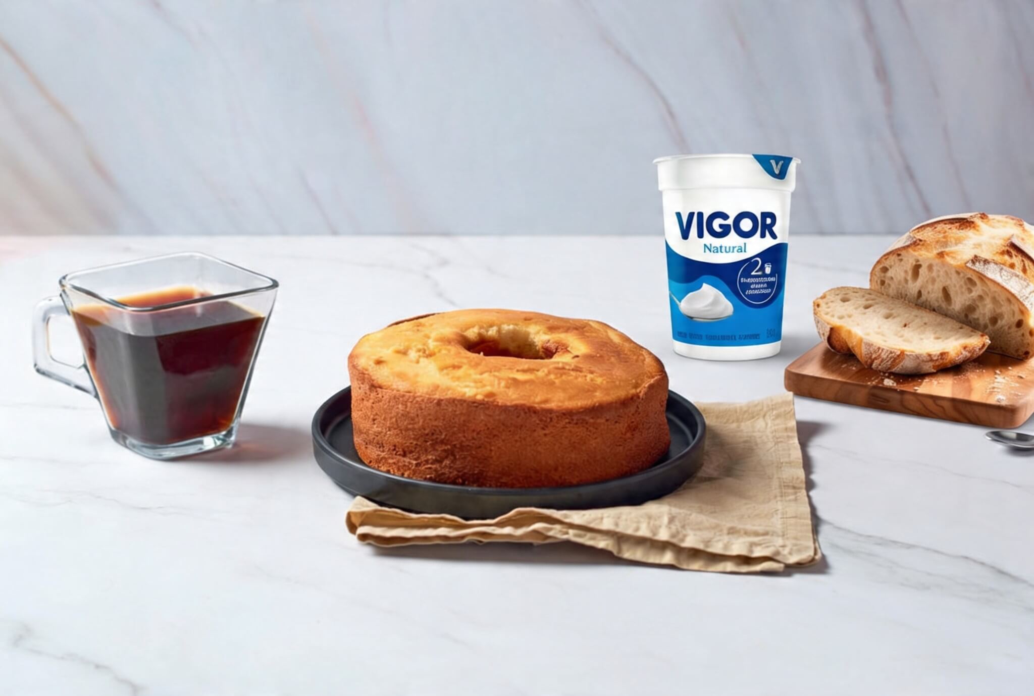 O segredo da massa perfeita: Por que usar iogurte em bolos e pães?